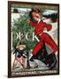 Puck Christmas 1900-Frank A. Nankivel-Framed Art Print