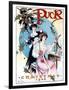 Puck Christmas 1908-Gordon Grant-Framed Art Print