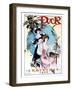 Puck Christmas 1908-Gordon Grant-Framed Art Print