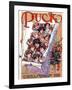 Puck Christmas 1909-Gordon Grant-Framed Art Print