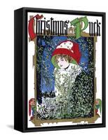 Puck Christmas 1910-Gordon Ross-Framed Stretched Canvas