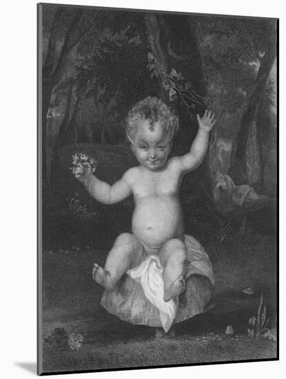 Puck, from A Midummer Nights Dream, c19th century-null-Mounted Giclee Print