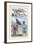 Puck Magazine: A Flirtation-Frederick Burr Opper-Framed Art Print