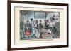 Puck Magazine: A Modern Improvement in Journalism-Frederick Burr Opper-Framed Art Print