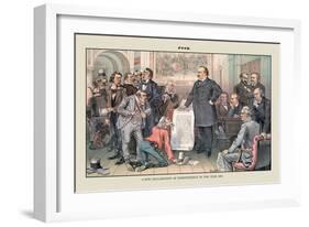 Puck Magazine: A New Declaration of Independence-Terry Gilliam-Framed Art Print