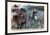 Puck Magazine: A Very Dull Race-Meeting-Frederick Burr Opper-Framed Art Print