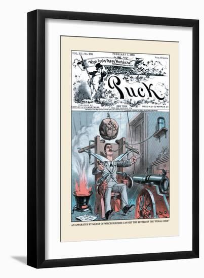 Puck Magazine: An Apparatus-F. Graetz-Framed Art Print