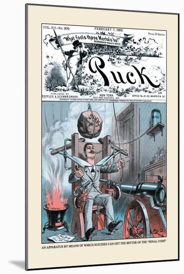 Puck Magazine: An Apparatus-F. Graetz-Mounted Art Print