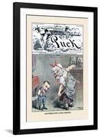 Puck Magazine: Another One Gone Wrong-Joseph Keppler-Framed Art Print