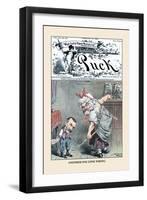 Puck Magazine: Another One Gone Wrong-Joseph Keppler-Framed Art Print