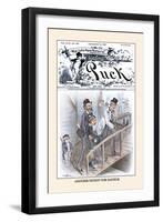 Puck Magazine: Another Patient for Pasteur-Frederick Burr Opper-Framed Art Print