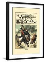 Puck Magazine: Blind!!-John R. Neill-Framed Art Print