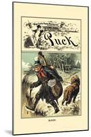 Puck Magazine: Blind!!-John R. Neill-Mounted Art Print