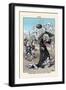 Puck Magazine: Demolishing the Old Lady's Stock-Bernhard Gillam-Framed Art Print