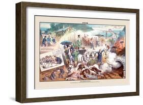 Puck Magazine: Discrimination-F. Graetz-Framed Art Print