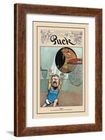 Puck Magazine: Goal!-null-Framed Art Print