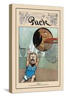Puck Magazine: Goal!-null-Stretched Canvas
