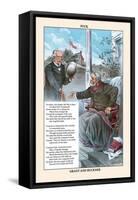 Puck Magazine: Grant and Buckner-Eugene Zimmerman-Framed Stretched Canvas