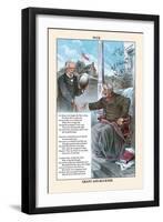 Puck Magazine: Grant and Buckner-Eugene Zimmerman-Framed Art Print