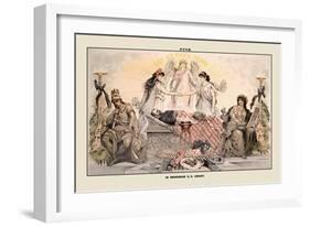 Puck Magazine: In Memoriam U.S. Grant-Joseph Keppler-Framed Art Print