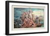 Puck Magazine: In Sight of the Promised Land-null-Framed Art Print