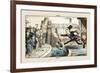 Puck Magazine: Left!-Joseph Keppler-Framed Premium Giclee Print