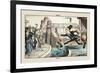 Puck Magazine: Left!-Joseph Keppler-Framed Art Print