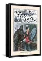 Puck Magazine: Making the Most of It-Bernhard Gillam-Framed Stretched Canvas