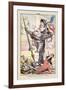 Puck Magazine: Opening a Little Campaign-Joseph Keppler-Framed Art Print