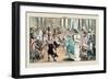 Puck Magazine: Our Imitative Aristocracy-Joseph Keppler-Framed Art Print