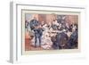 Puck Magazine: Our Overworked Supreme Court-Joseph Keppler-Framed Art Print