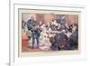 Puck Magazine: Our Overworked Supreme Court-Joseph Keppler-Framed Art Print