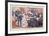 Puck Magazine: Our Overworked Supreme Court-Joseph Keppler-Framed Art Print