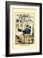 Puck Magazine: Our Rampageous Preachers-F. Graetz-Framed Art Print