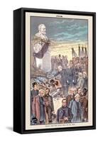 Puck Magazine: Peace, and the Good Will of All Men-Bernhard Gillam-Framed Stretched Canvas