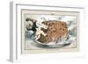 Puck Magazine: Puck's Holiday Plum-Pudding-Joseph Keppler-Framed Art Print