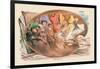 Puck Magazine: Puck's Palette-Joseph Keppler-Framed Art Print