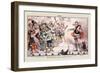 Puck Magazine: Scene from the New National Operetta-Joseph Keppler-Framed Art Print