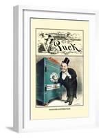 Puck Magazine: Solid for Another Year-William W. Denslow-Framed Art Print