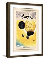 Puck Magazine: Speaking of Today's Eclipse-null-Framed Art Print