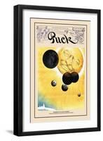 Puck Magazine: Speaking of Today's Eclipse-null-Framed Art Print