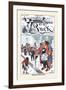 Puck Magazine: Spoiling Their Slide-Frederick Burr Opper-Framed Art Print