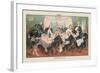 Puck Magazine: Thanksgiving Day, 1885-Joseph Keppler-Framed Art Print