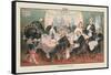 Puck Magazine: Thanksgiving Day, 1885-Joseph Keppler-Framed Stretched Canvas