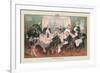 Puck Magazine: Thanksgiving Day, 1885-Joseph Keppler-Framed Art Print