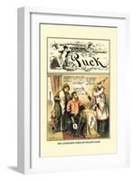 Puck Magazine: The Anarchist Fortune-Teller's Dupe-Frederick Burr Opper-Framed Art Print