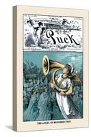 Puck Magazine: The Angel of Resurrection-Bernhard Gillam-Stretched Canvas