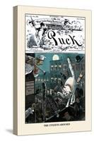 Puck Magazine: The Citizens Aroused-F. Graetz-Stretched Canvas