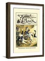 Puck Magazine: The Death-Watch-Frederick Burr Opper-Framed Art Print