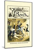 Puck Magazine: The Death-Watch-Frederick Burr Opper-Mounted Art Print